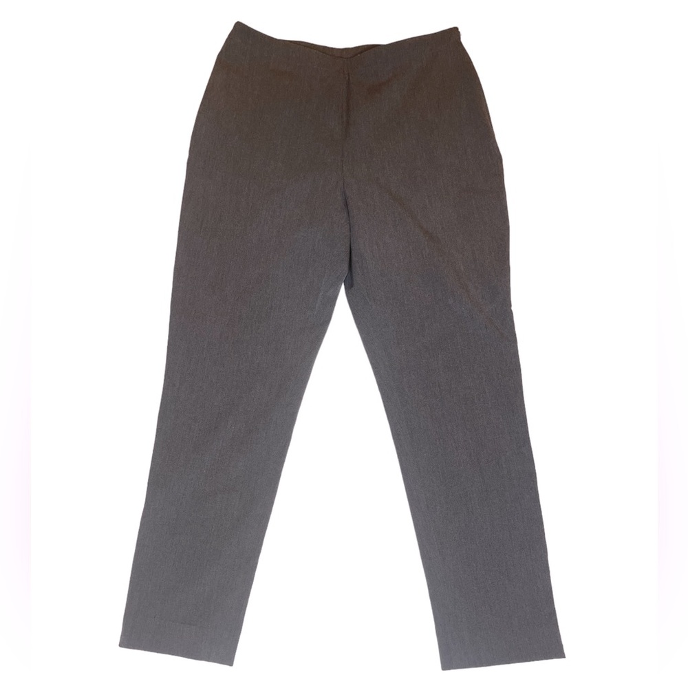 Lauren Ralph Lauren Gray Skinny Fit Slimming Dress Pants